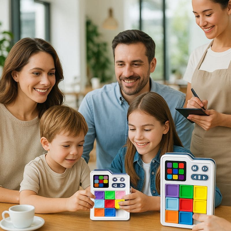 Smart Game: Casse-Tête Malin™ | Puzzle coulissant électronique – Image 4