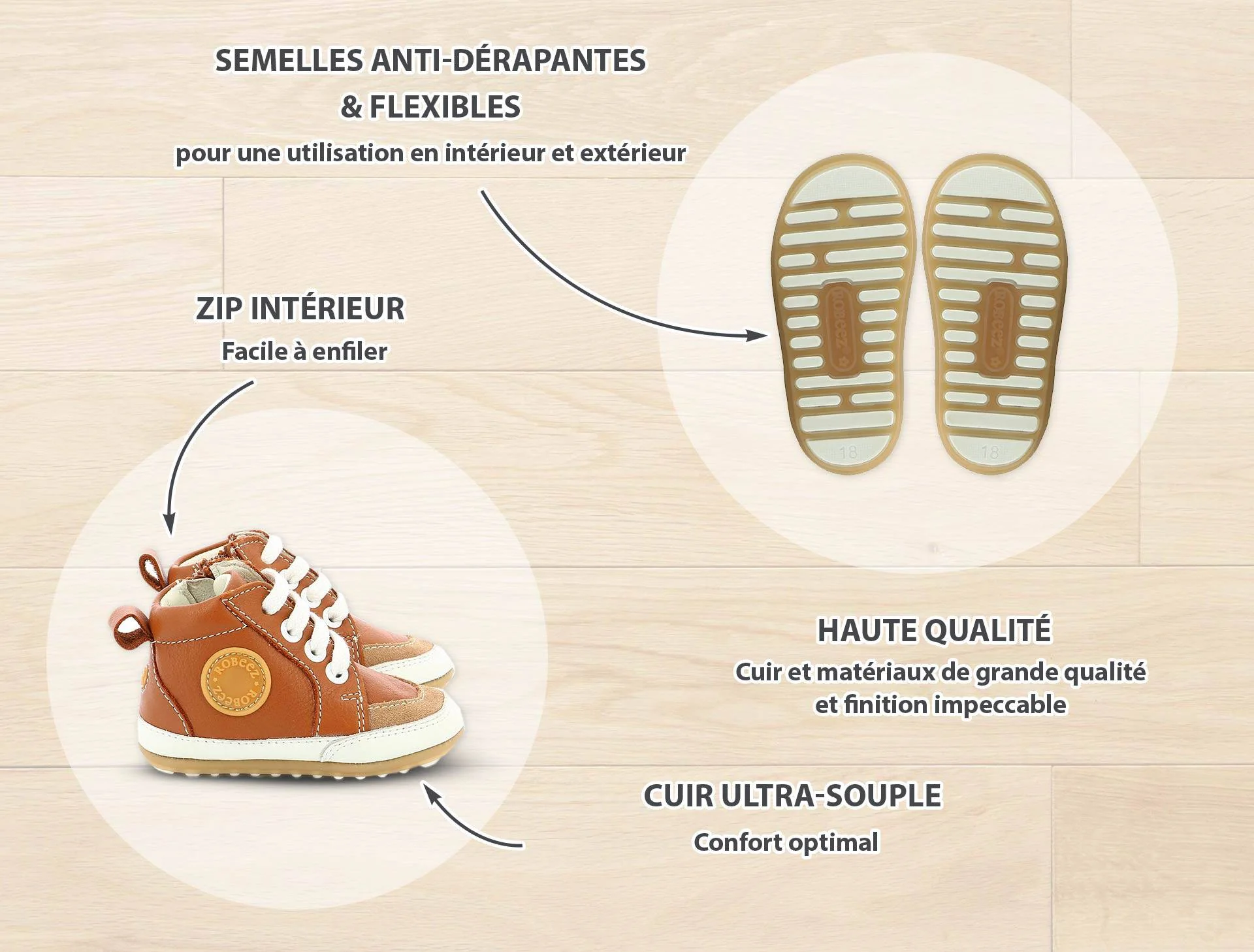 Sneakers Robeez or – Image 5