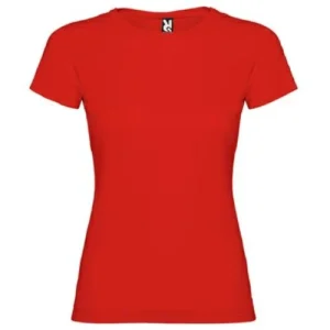 T-shirt femme personnalisé rouge
