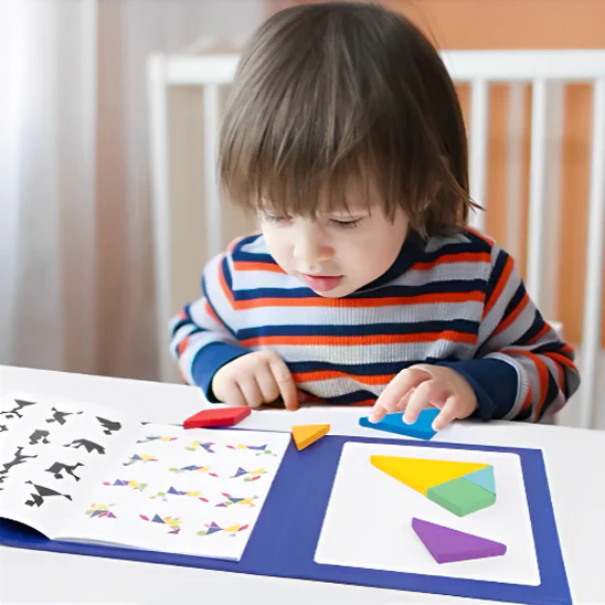 Tangram Montessori Logique''7Blocs™'' | 294 problèmes & solutions (Dès 3+ans) – Image 8
