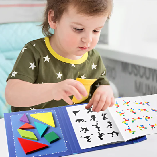 Tangram Montessori Logique''7Blocs™'' | 294 problèmes & solutions (Dès 3+ans) – Image 7