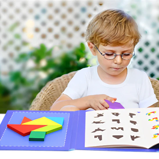 Tangram Montessori Logique''7Blocs™'' | 294 problèmes & solutions (Dès 3+ans) – Image 6