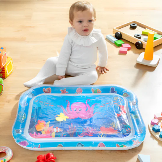 Tapis d'Eau Bébé 💧Jouet d'Exercice pour bébé – Image 7