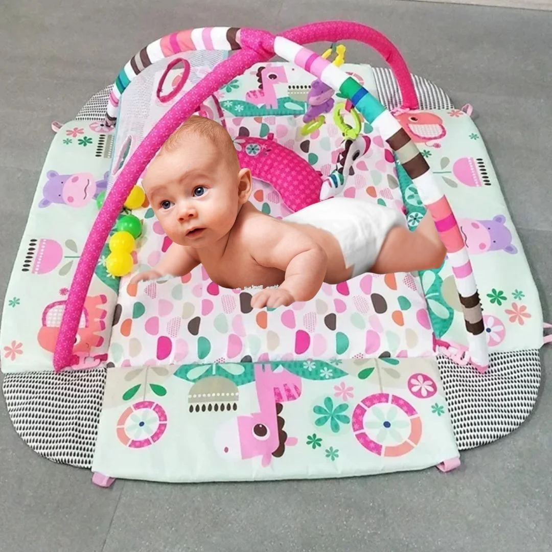 Tapis d'éveil bébé| Cadre de Fitness et couverture🧸 – Image 6