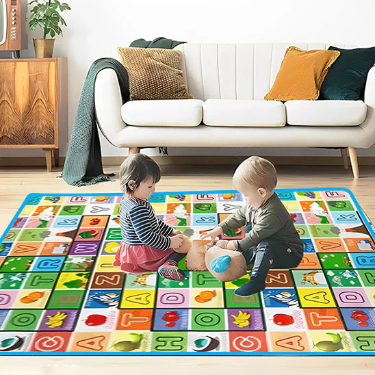 Tapis d'Éveil 2 surfaces🟨Recto-Verso – Image 6