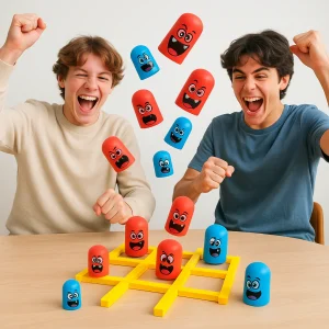 Tic Tac Toe Réinventé | Jeu de stratégie (Gobblet Gobblers): GOBE-GOBELETS #♟️Logique