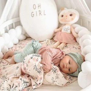 Tour de lit respirant-Confort et sécurité