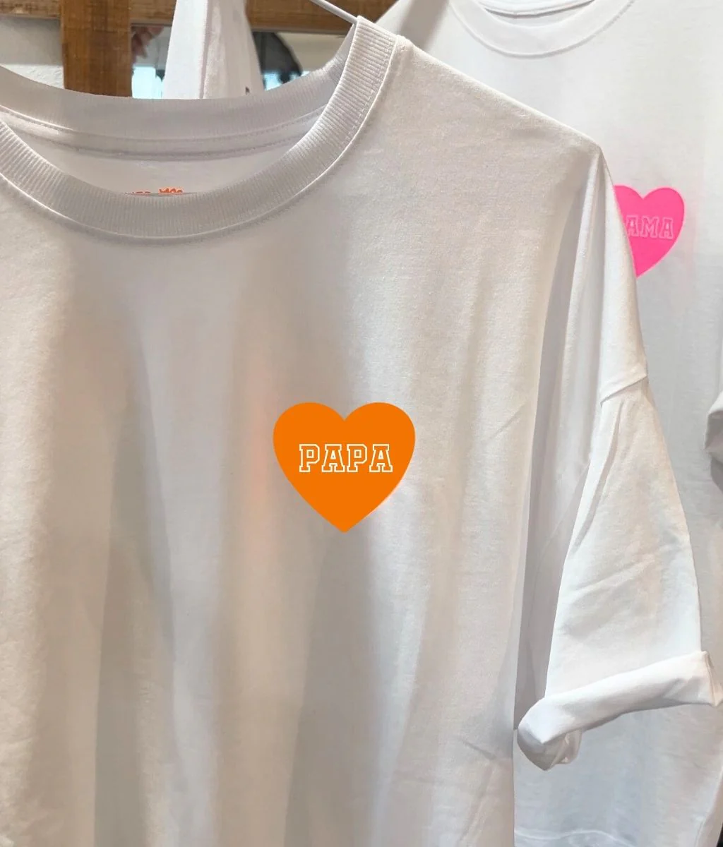 T-shirt Mama Love & Papa Love – Image 7