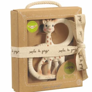 Anneau de dentition naturel Sophie la girafe caoutchouc bio