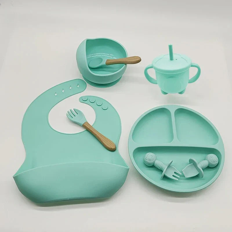 Coffret repas Bebe - TablewareBabySet™ - Menthe