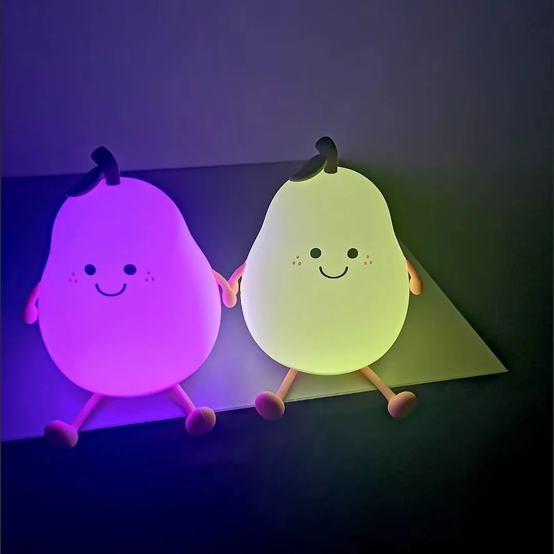 Veilleuse bébé| Veilleuse Led sans fil Mlle Poire🍐 – Image 7