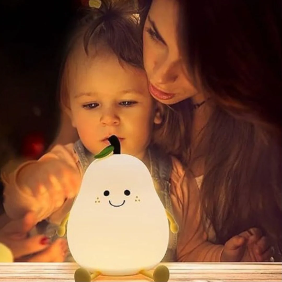 Veilleuse bébé| Veilleuse Led sans fil Mlle Poire🍐 – Image 4