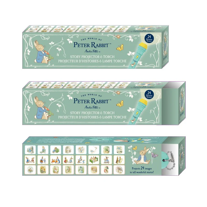 Projecteur d'histoires Peter Rabbit + lampe de poche – Image 2