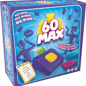 60 Max – Jeu de société d’ambiance mimes et devinettes